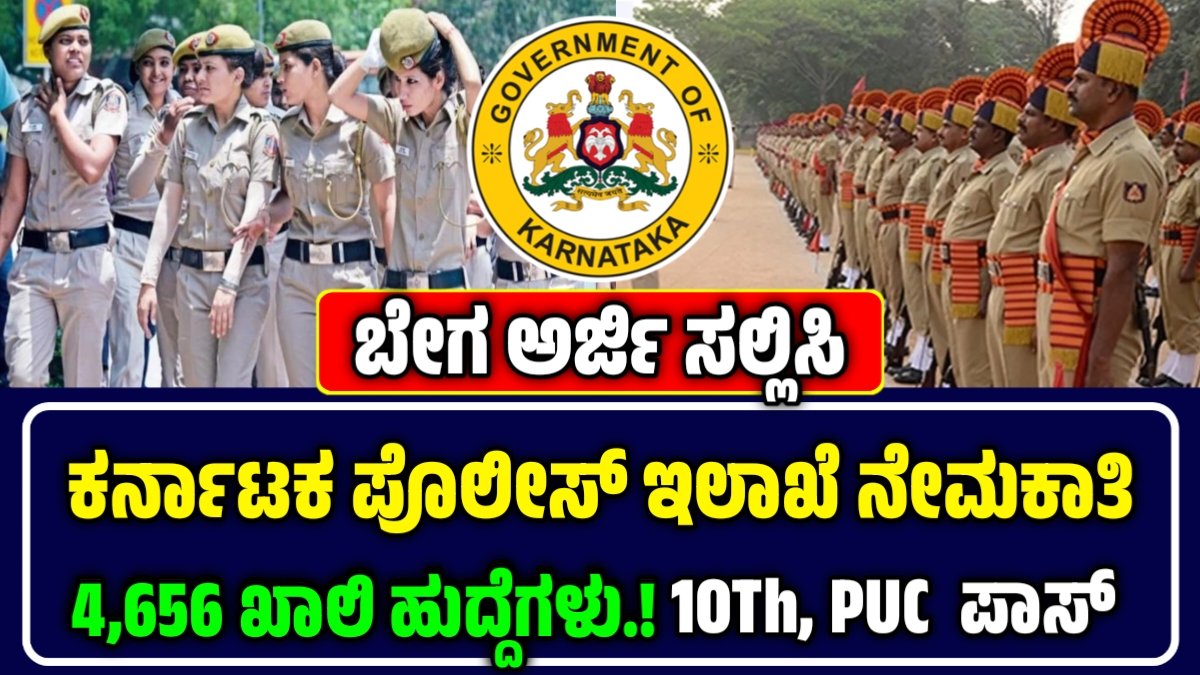 Karnataka Police Recruitment 2025
